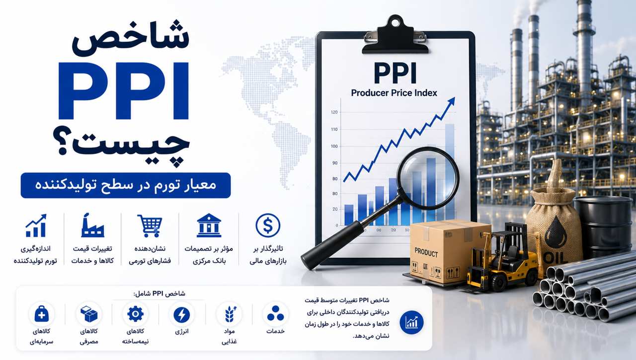 شاخص PPI چیست؟ | شاخص قیمت تولیدکننده و تأثیر آن بر طلا و دلار