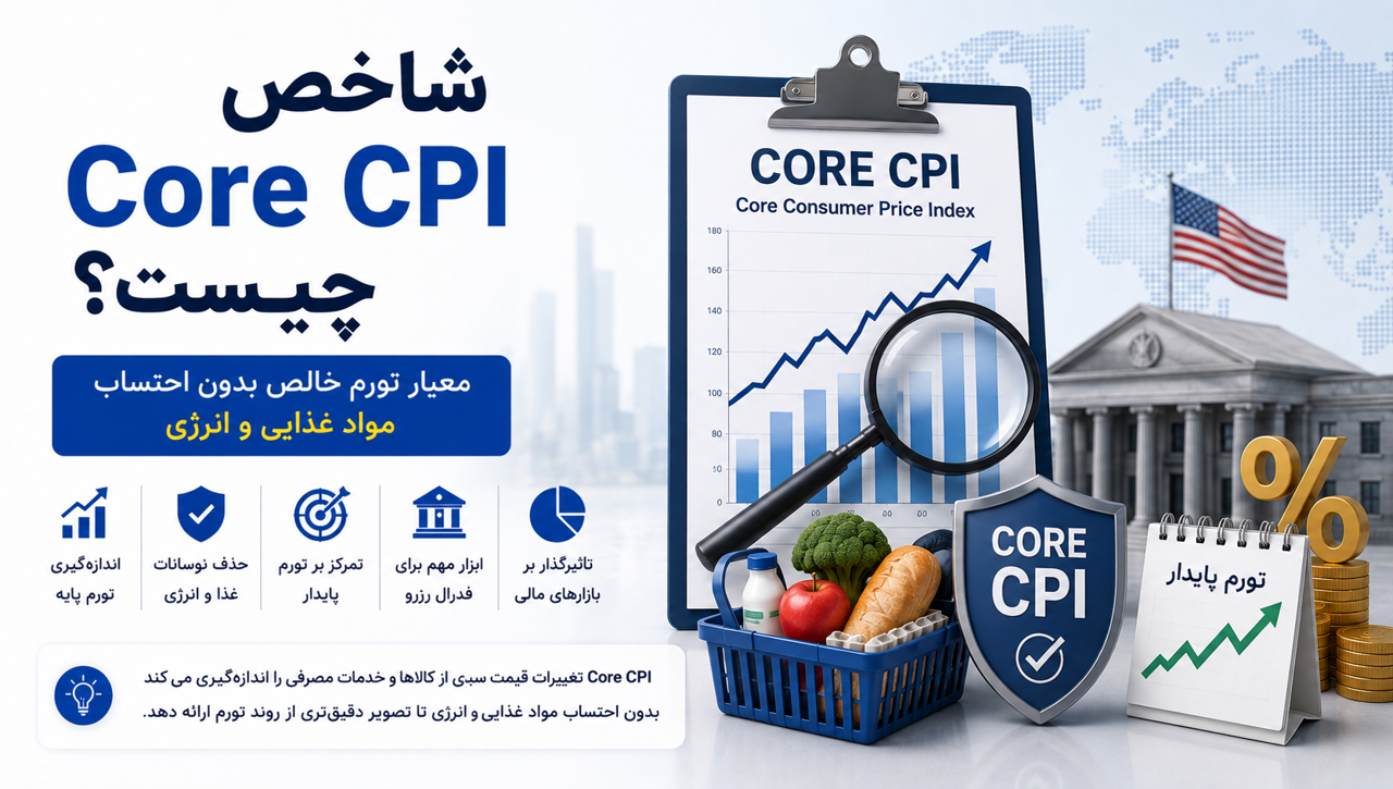 شاخص Core CPI چیست؟ | شاخص تورم هسته و تأثیر آن بر طلا و دلار