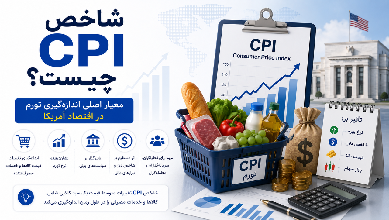 شاخص CPI چیست؟ | شاخص قیمت مصرف‌کننده و تأثیر آن بر طلا و دلار
