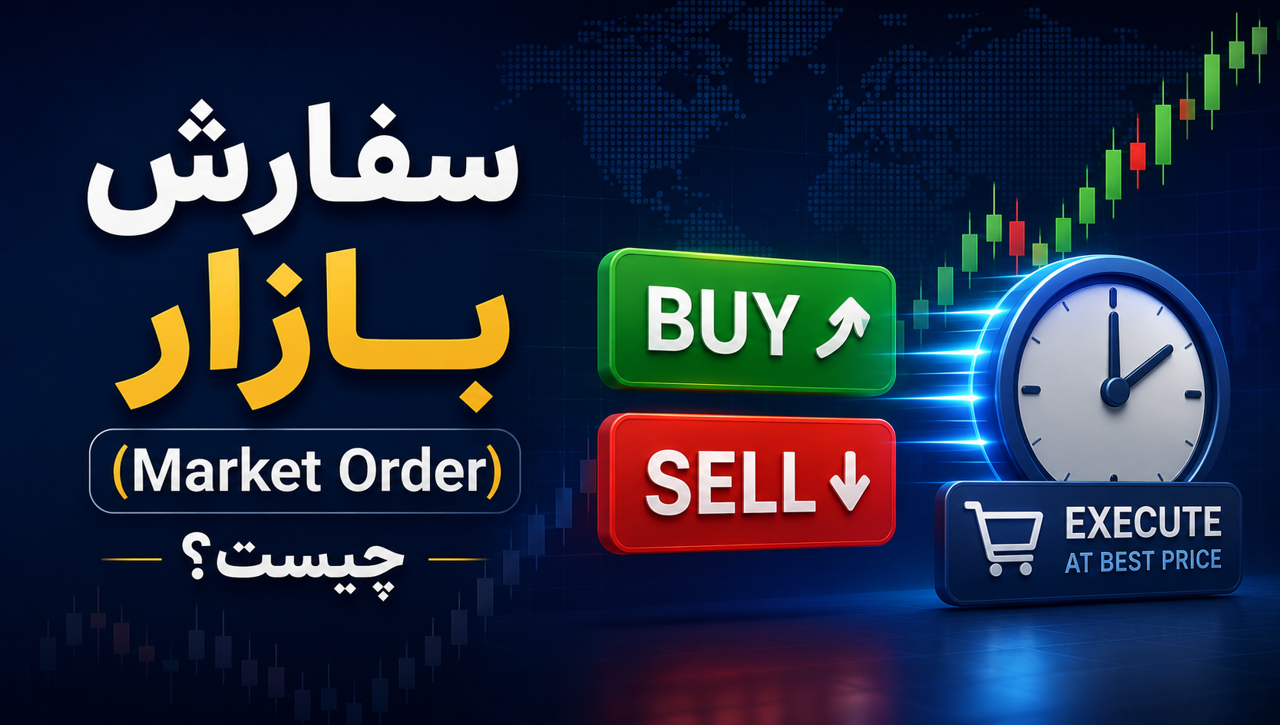 سفارش بازار (Market Order) چیست؟ آموزش ثبت سفارش لحظه‌ای در فارکس