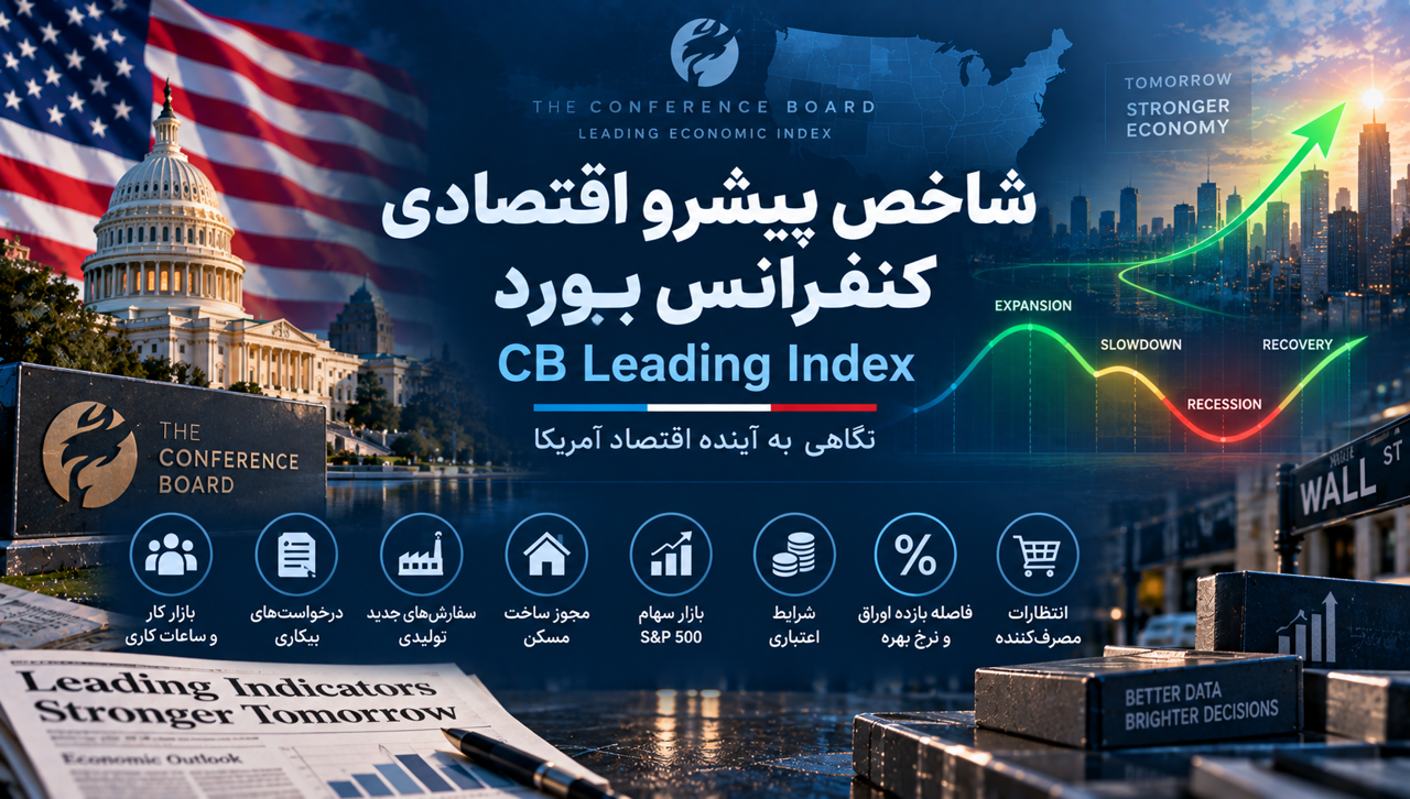 شاخص پیشرو اقتصادی کنفرانس بورد چیست؟ بررسی CB Leading Index و تأثیر آن بر دلار، طلا و فارکس